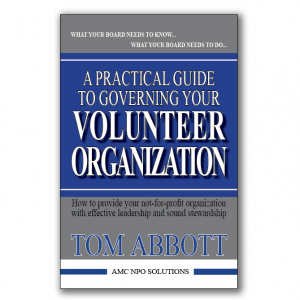 A Practical Guide to Governing Your Volunteer Organization cover