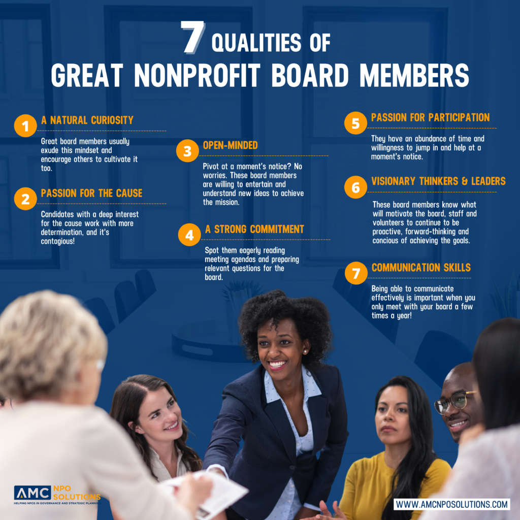 7 Qualities of Great Nonprofit Board Members