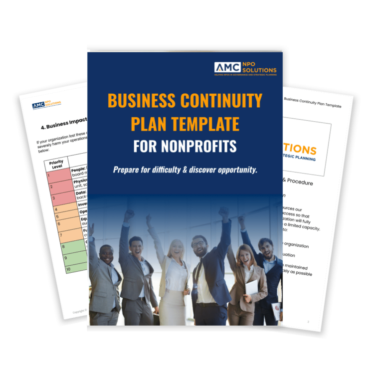 Business Continuity Plan Template For Nonprofits