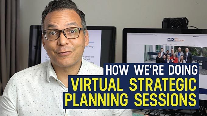 Virtual strategic planning session