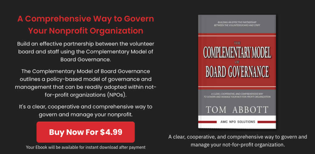 the complementary model of board governance book