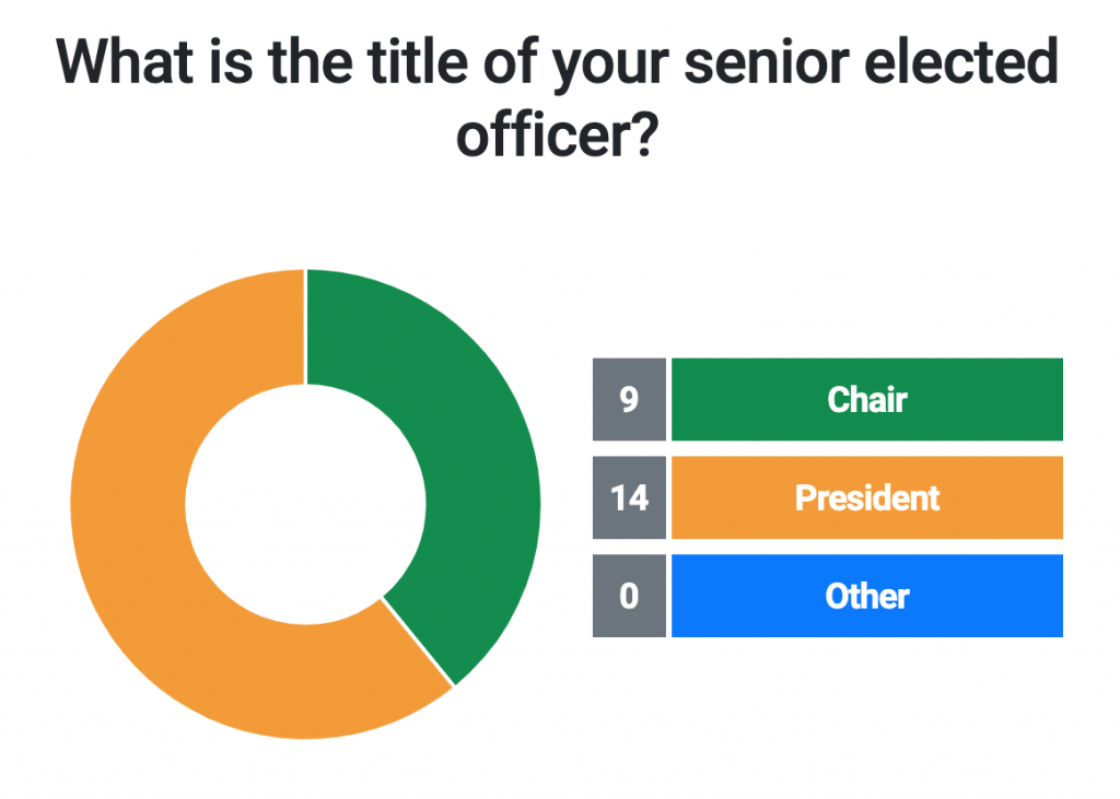 What is the title of your senior elected officer?